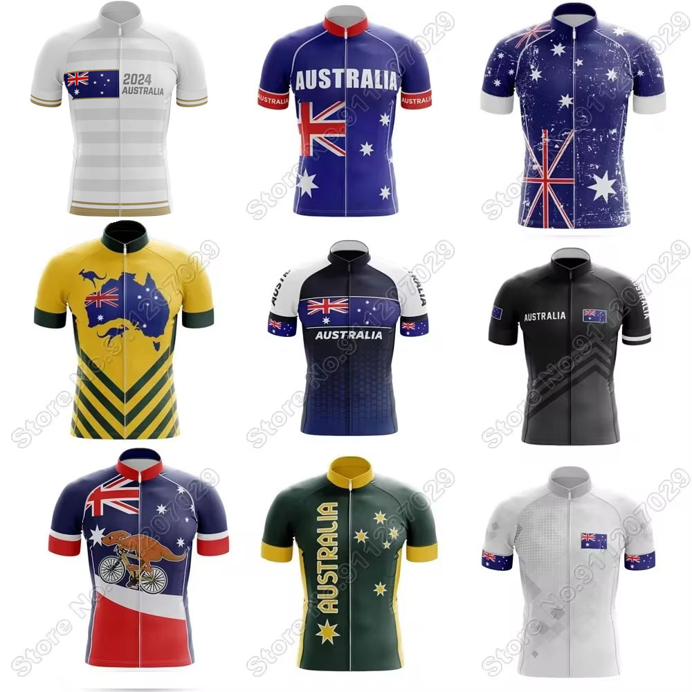 Mountain Biking In Australia - 男性用オーストラリア代表サイクリングジャージ,サマーサイクリングウェア,マウンテンバイクシャツ,マウンテンバイクレーストップ,MTB,2022