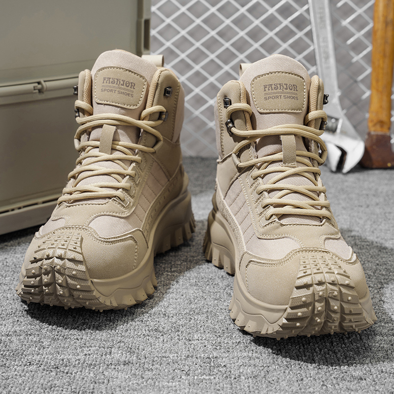 秋の新作ハイカットプラスサイズカジュアルスポーツシューズ、ア - Men'S Mountain Biking Shoes のレビューと価格
