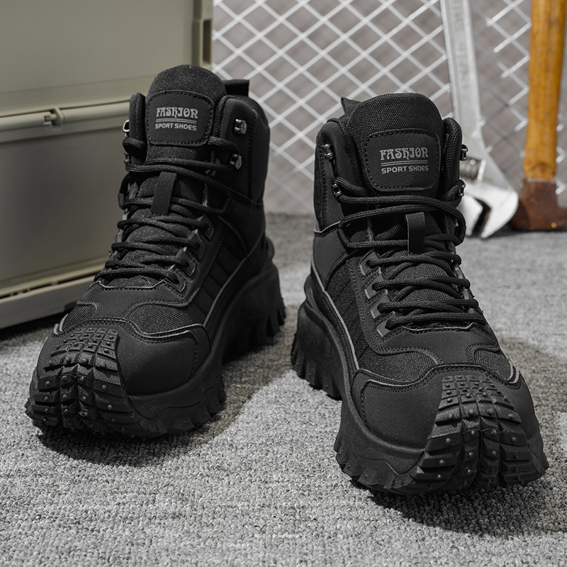秋の新作ハイカットプラスサイズカジュアルスポーツシューズ、ア - Men'S Mountain Biking Shoes のレビューと価格