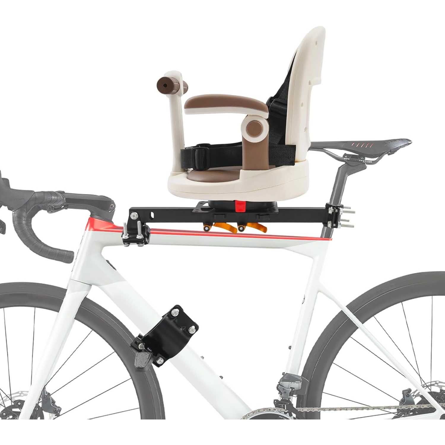 ハンドルバー取り付け式自転車シート、取り外し可能なフロントマ - Mountain Biking Shop のレビューと価格