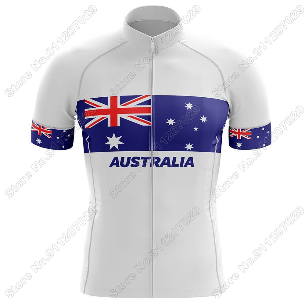 男性用オーストラリア代表サイクリングジャージ,サマーサイクリ - Mountain Biking In Australia のレビューと価格