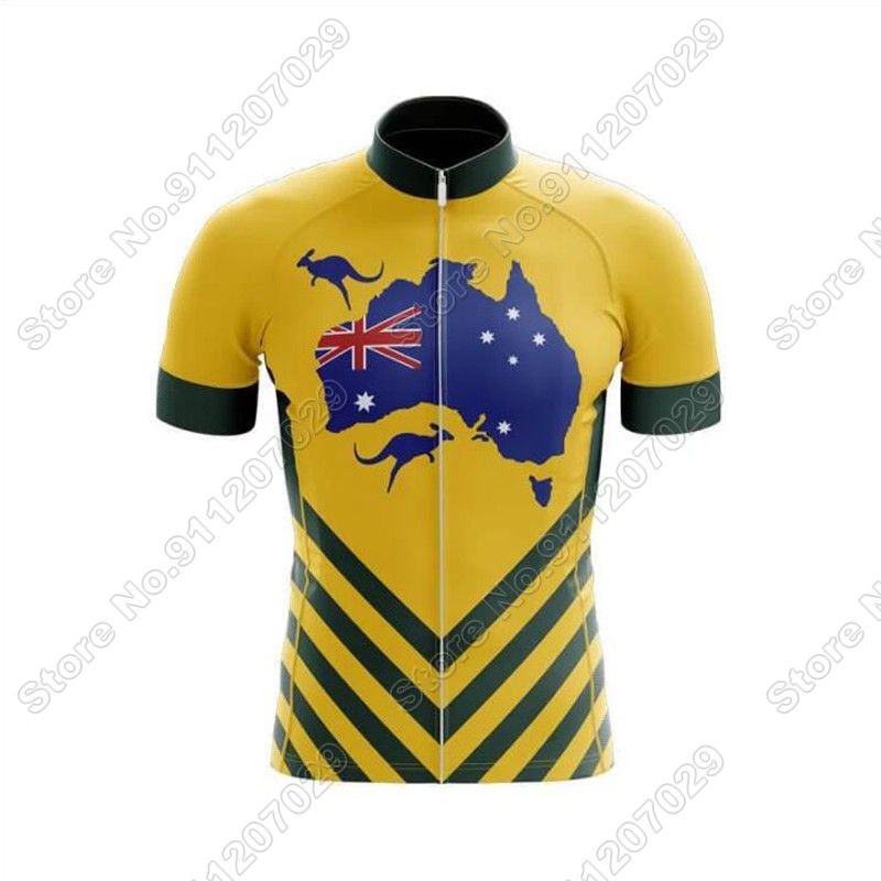 男性用オーストラリア代表サイクリングジャージ,サマーサイクリ - Mountain Biking In Australia のレビューと価格