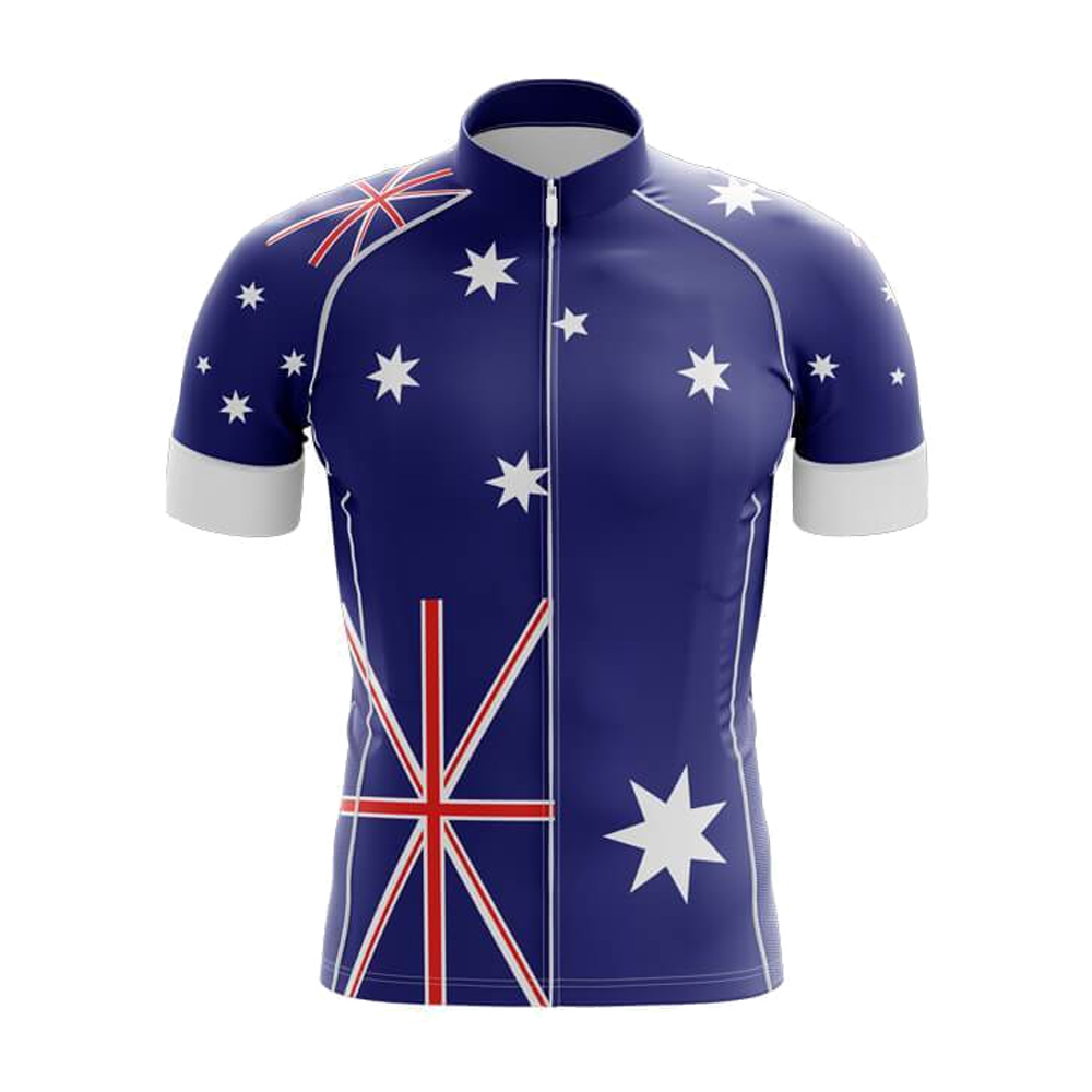 オーストラリア サイクリング ジャージ セット メンズ 半袖 - Mountain Biking In Australia のレビューと価格