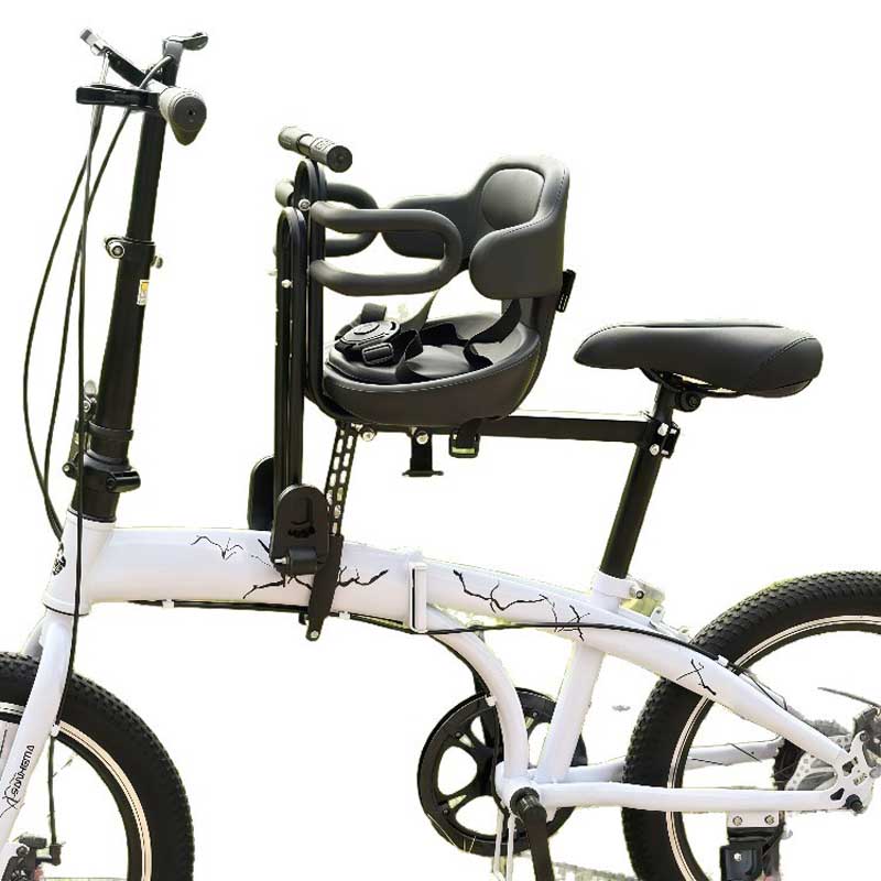 フロントマウント式子供用自転車シート（安全ハーネス付き）、大 - Mountain Biking Shop のレビューと価格