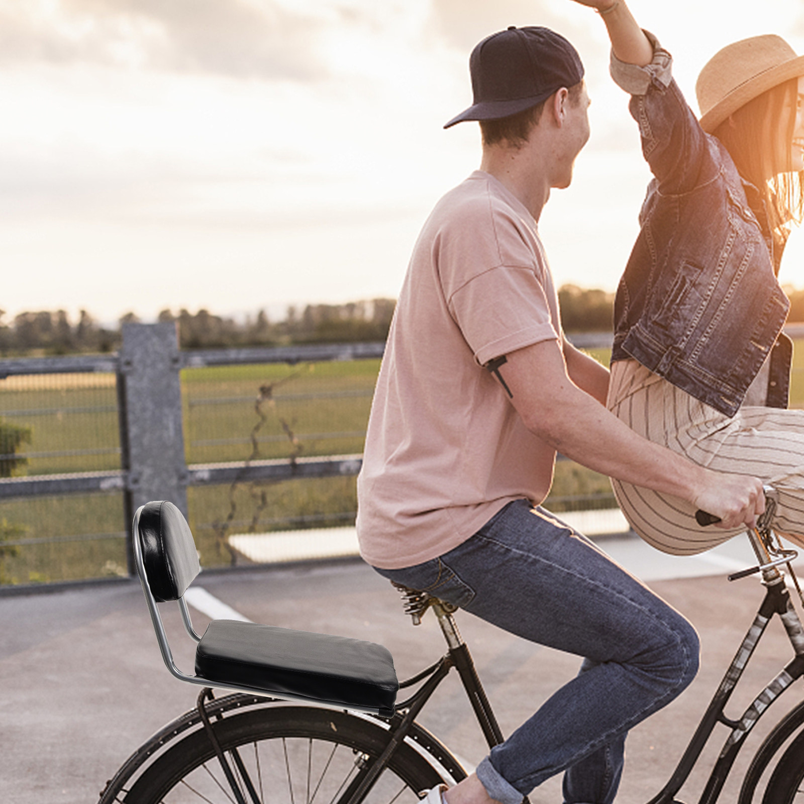 自転車後部シート マウンテンバイク用リアサドルクッション 柔 - Mountain Biking Pads のレビューと価格