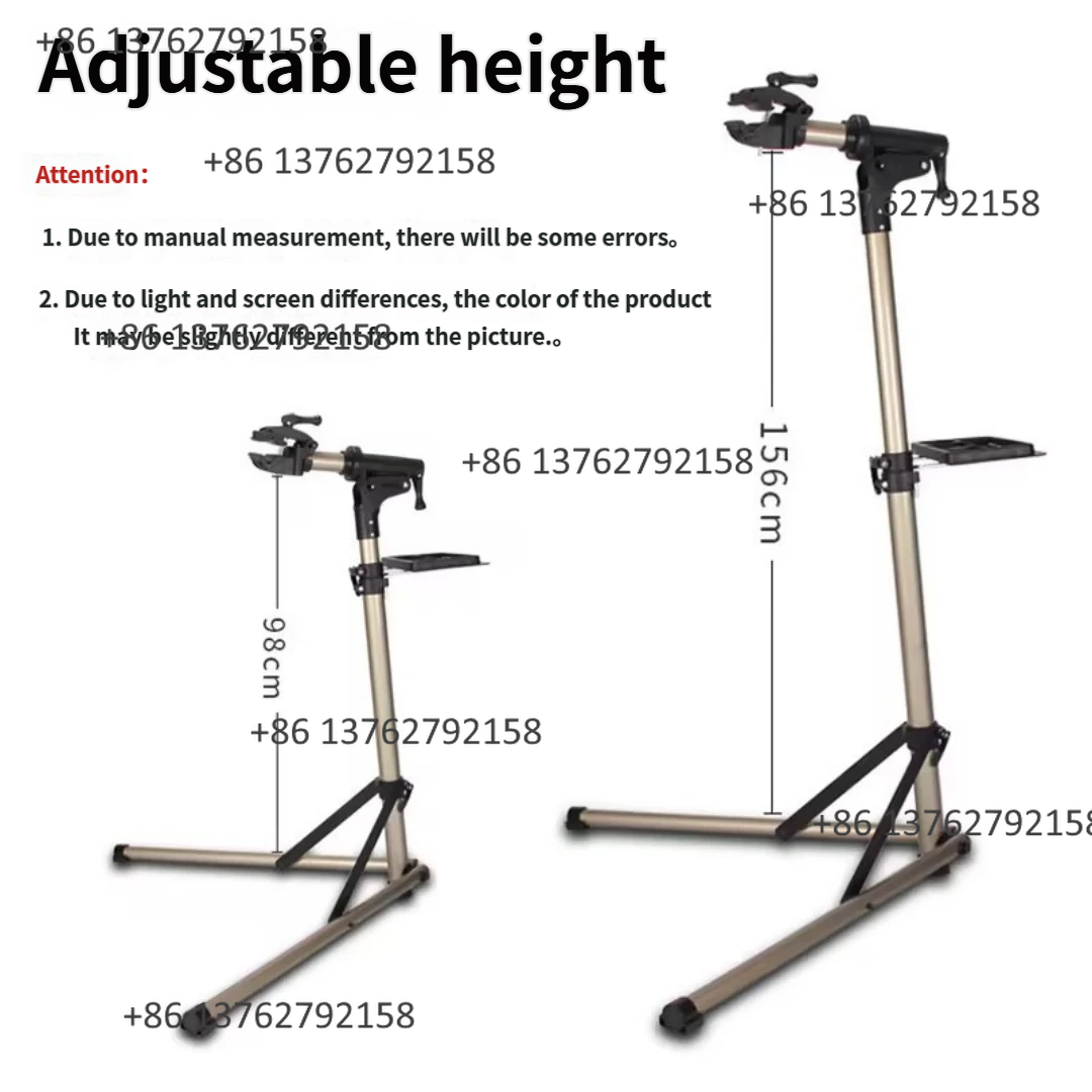 調整可能な折りたたみ式自転車修理スタンド 98-156CM  - Mountain Biking Shop のレビューと価格