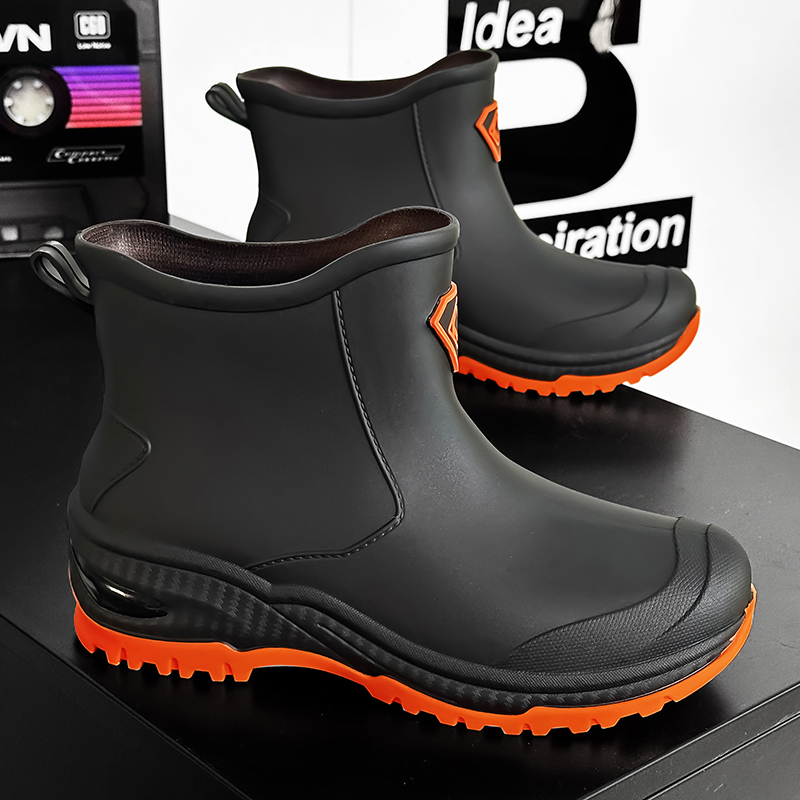 メンズレインブーツ アウトドア耐摩耗性 登山 釣り用 滑り止 - Men'S Mountain Biking Shoes のレビューと価格
